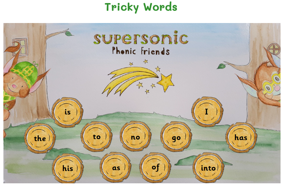 Supersonic phonic friends sound mat