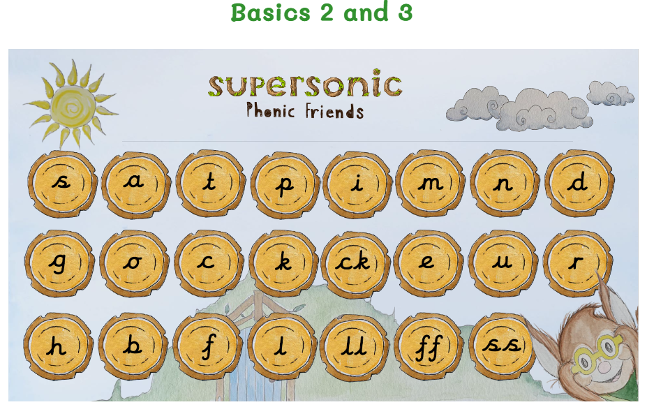 Supersonic phonic friends sound mat